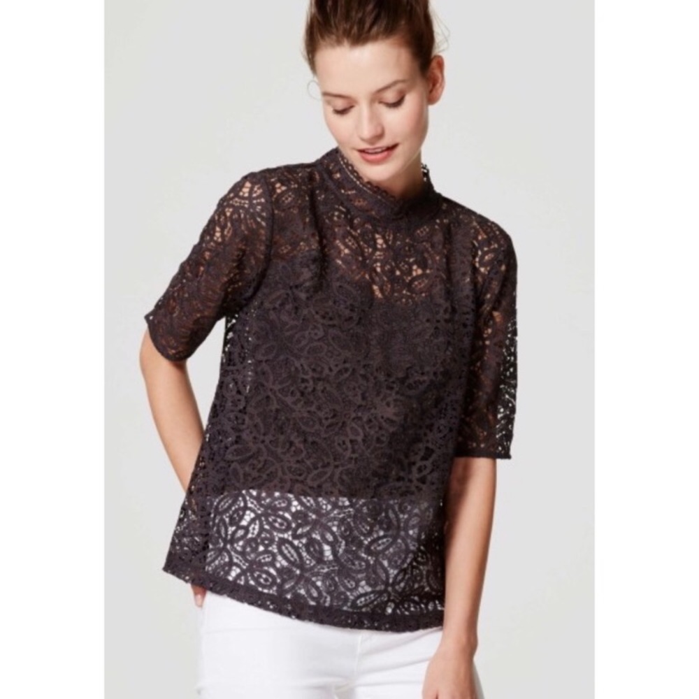 LOFT lace top